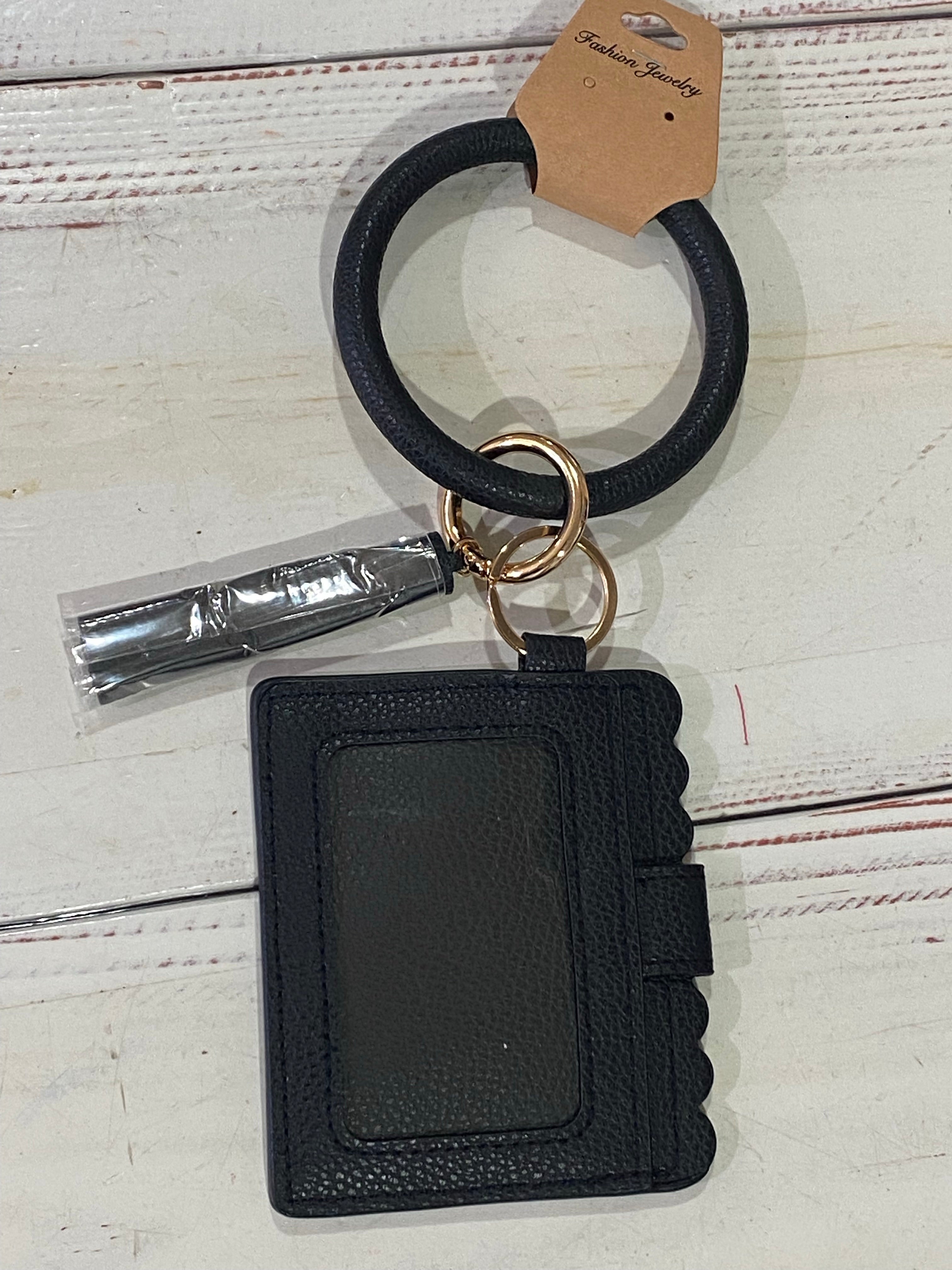 Mini fancy card holder/keychain