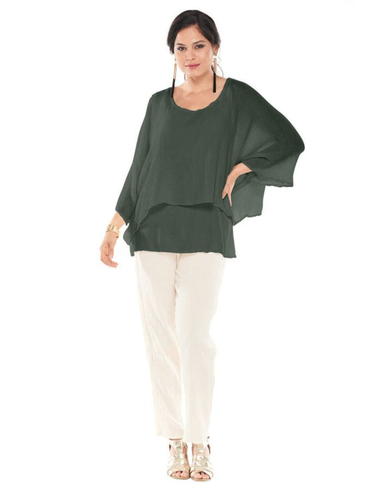 Oh My Gauze Twins Top