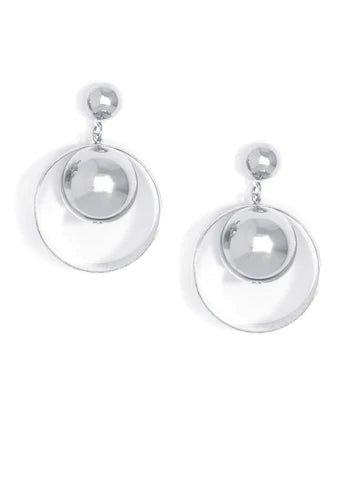 Circle Drop Earrings *FINAL SALE*