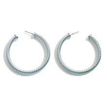 Load image into Gallery viewer, 2” Twisted Metal Hoops *FINAL SALE*
