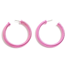 Load image into Gallery viewer, 2” Twisted Metal Hoops *FINAL SALE*
