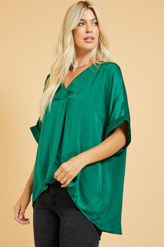 V-Neck High-Low Top *FINAL SALE*