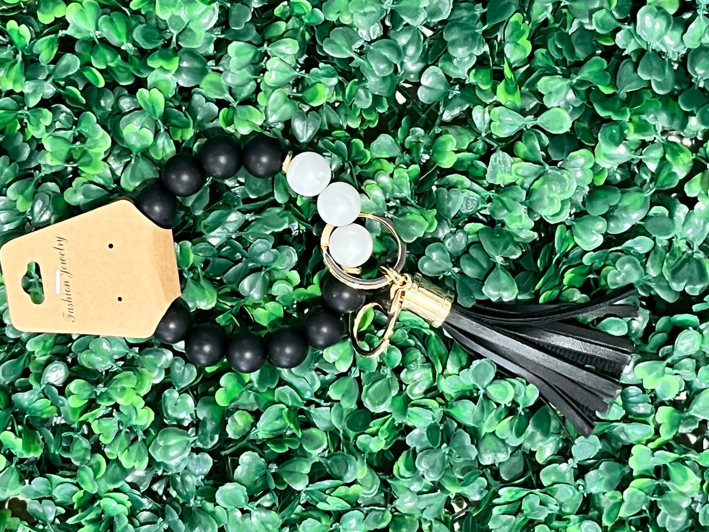 Silicone Beaded Key Rings