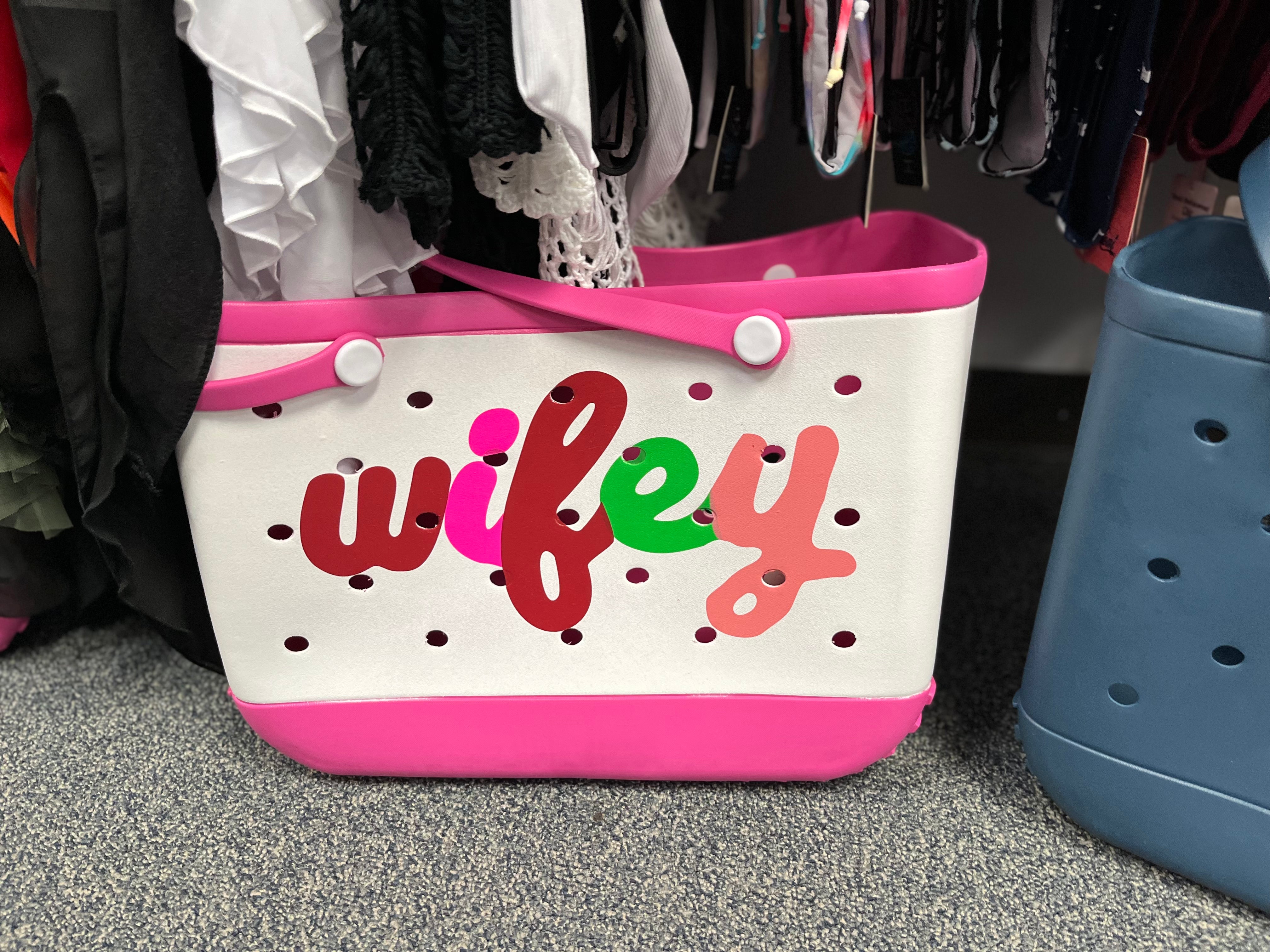 Tote Me Round Bags