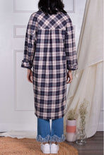 Load image into Gallery viewer, Plaid Button Down Tunic *FINAL SALE*
