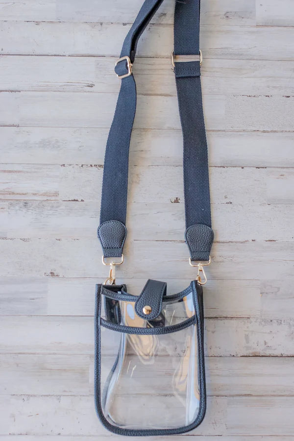 Game Day Mini Clear Crossbody Handbag
