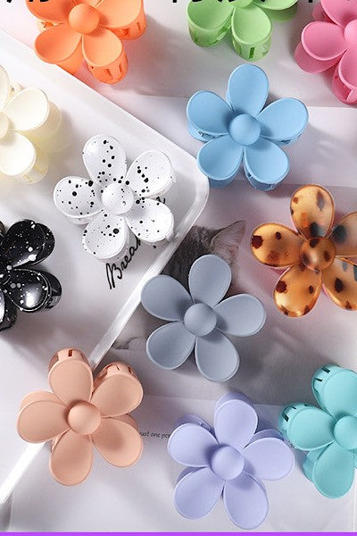 Flower Hair Clips