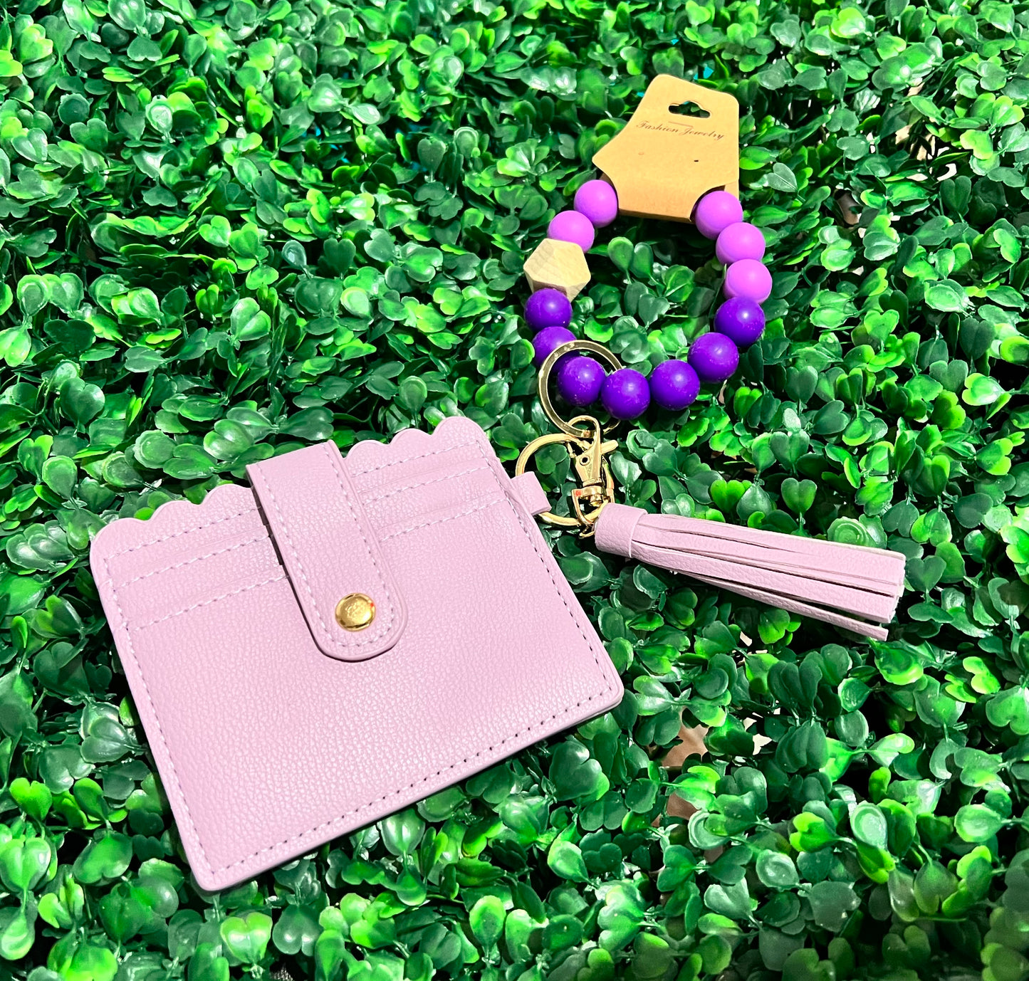 Silicone Keychain & Card Holder