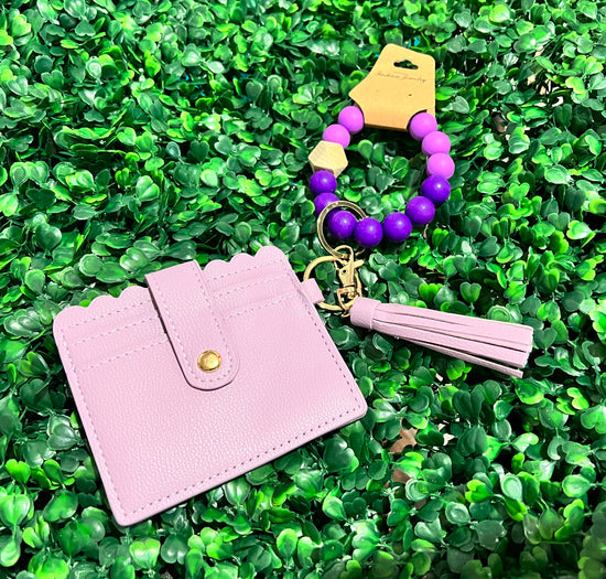 Silicone Keychain & Card Holder