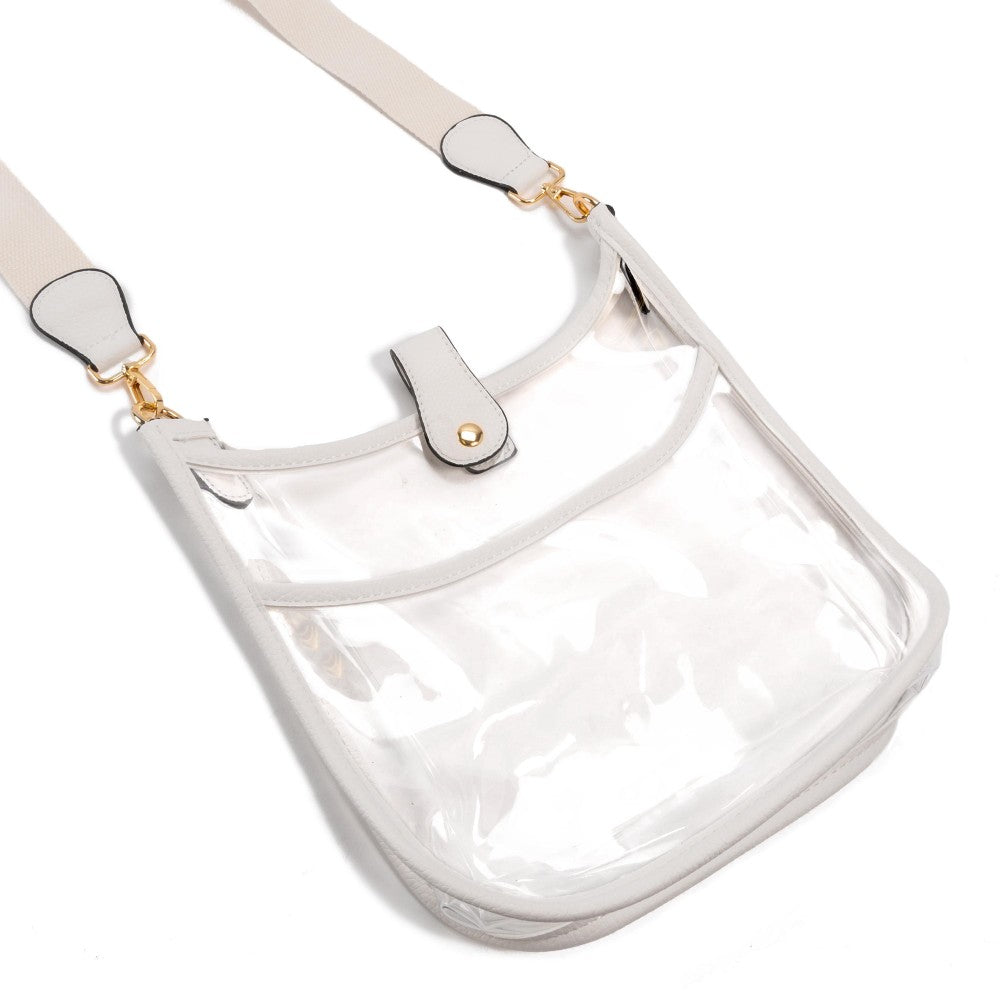 Game Day Clear Crossbody Handbag