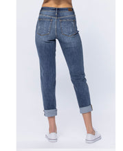 Load image into Gallery viewer, Judy Blue Non Distressed High Rise Bleached Boyfriend Jeans
