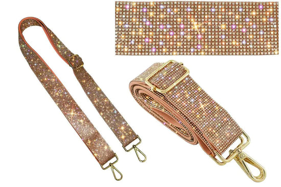 Sparkling Rhinestone Guitar Strap