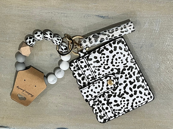 Silicone Keychain & Card Holder