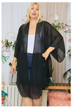 Load image into Gallery viewer, The Perfect Black Kimono
