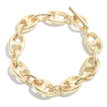 Load image into Gallery viewer, Anchor Chain Link Bracelet *FINAL SALE*
