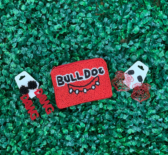 Gameday Seed Bead Coin Purse
