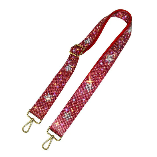 Sparkling Rhinestone Guitar Strap