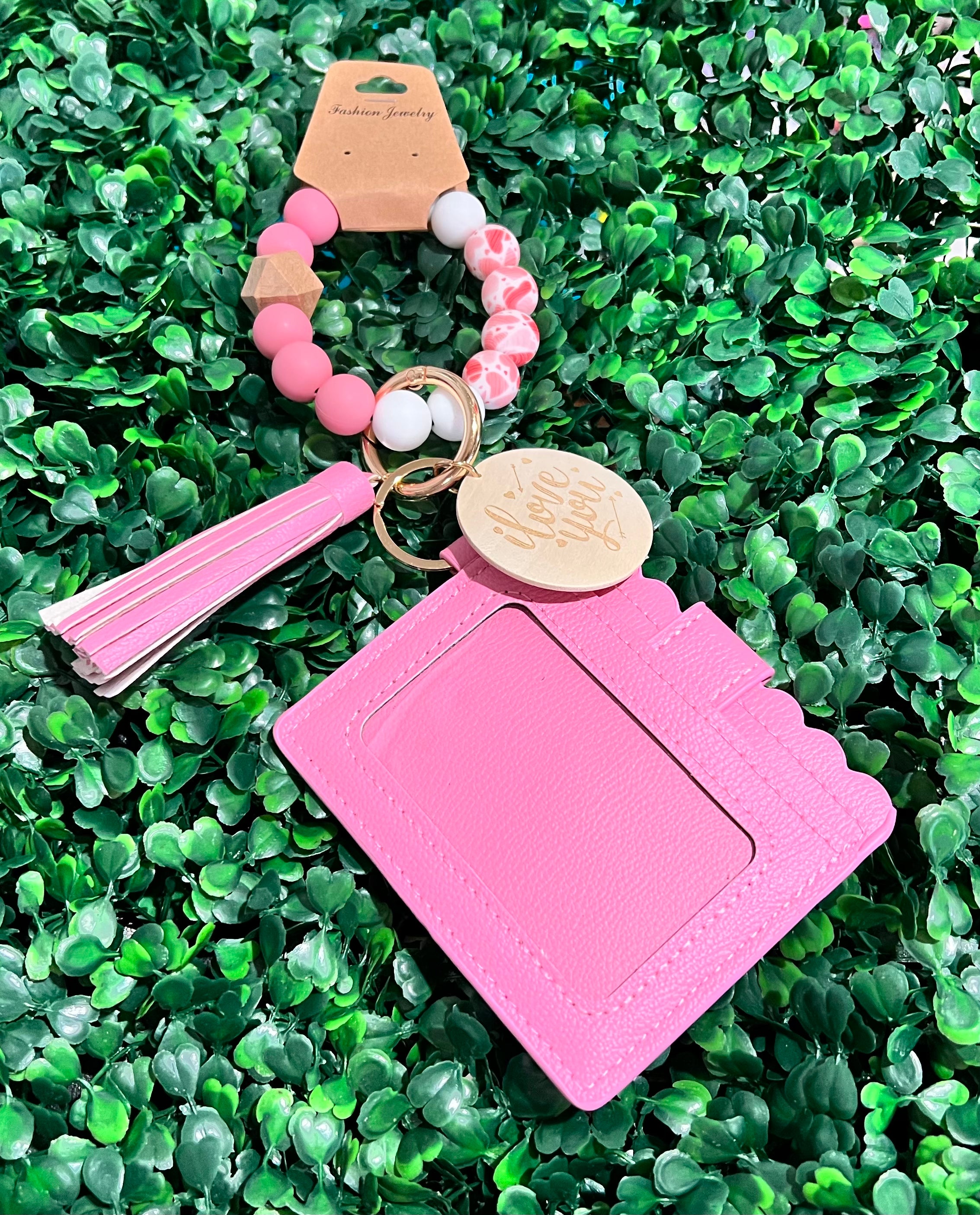 Silicone Keychain & Card Holder