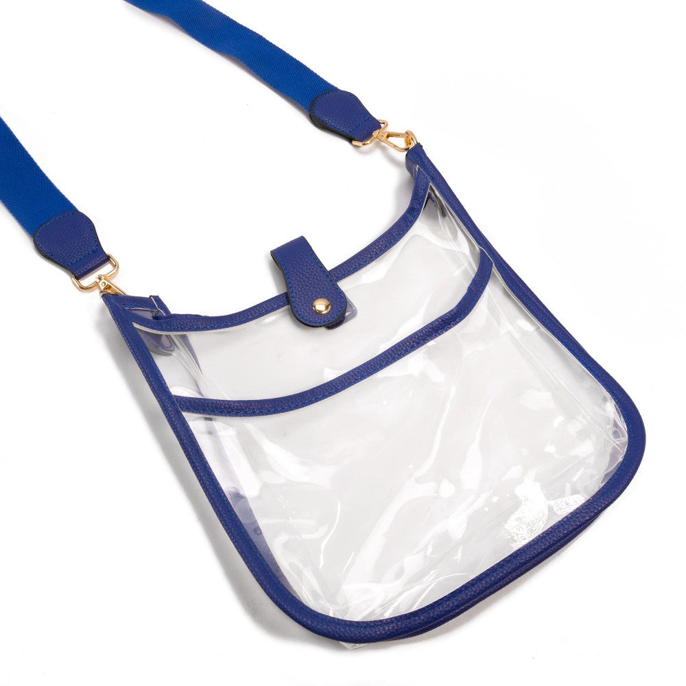 Game Day Clear Crossbody Handbag