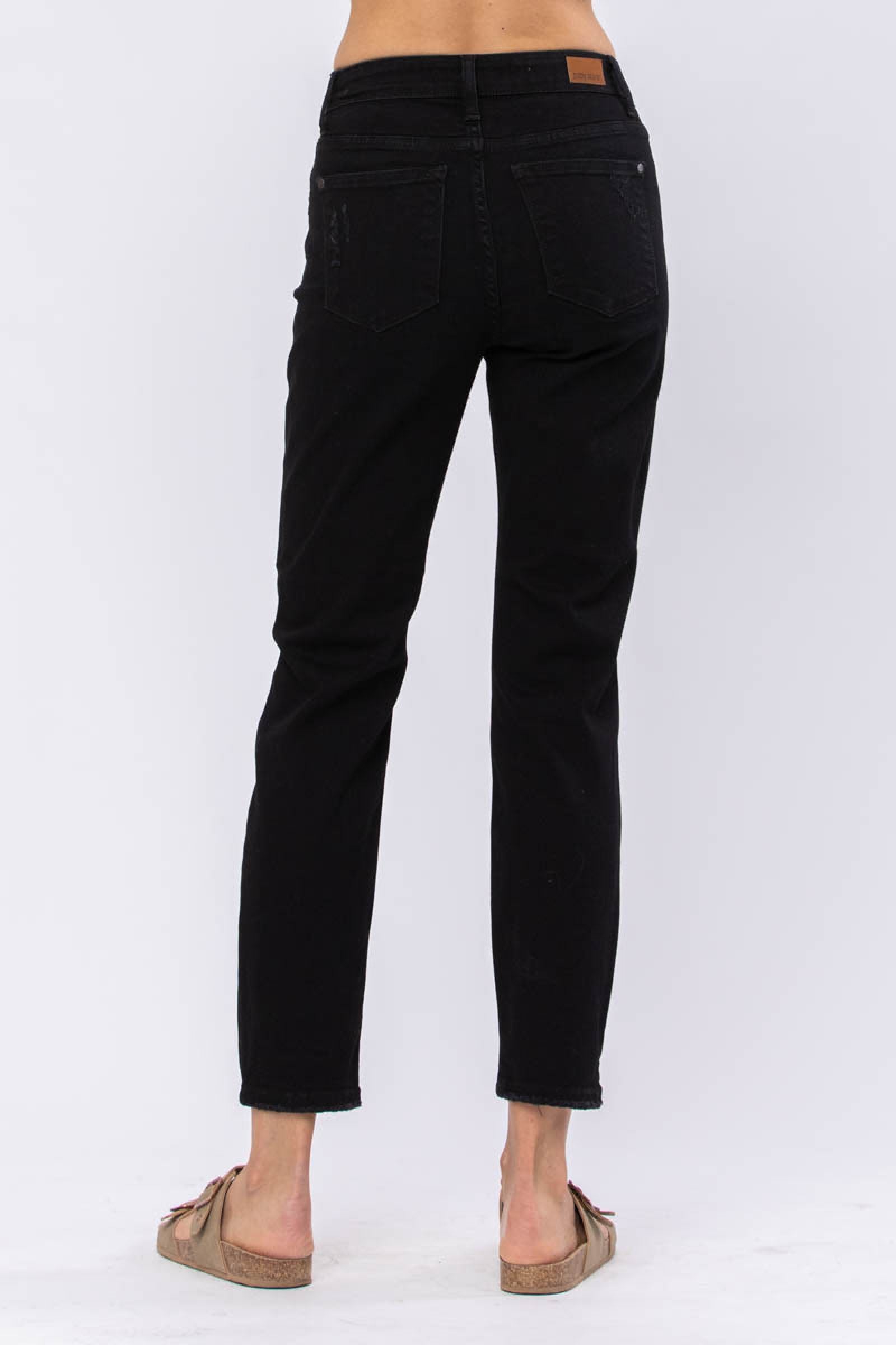 Judy Blue Black High Waist Boyfriend *FINAL SALE*