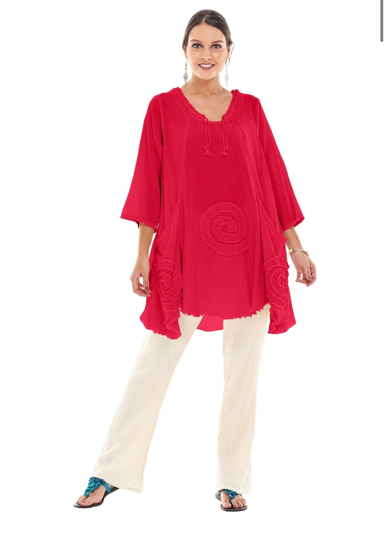 Oh My Gauze Circle Top *FINAL SALE*