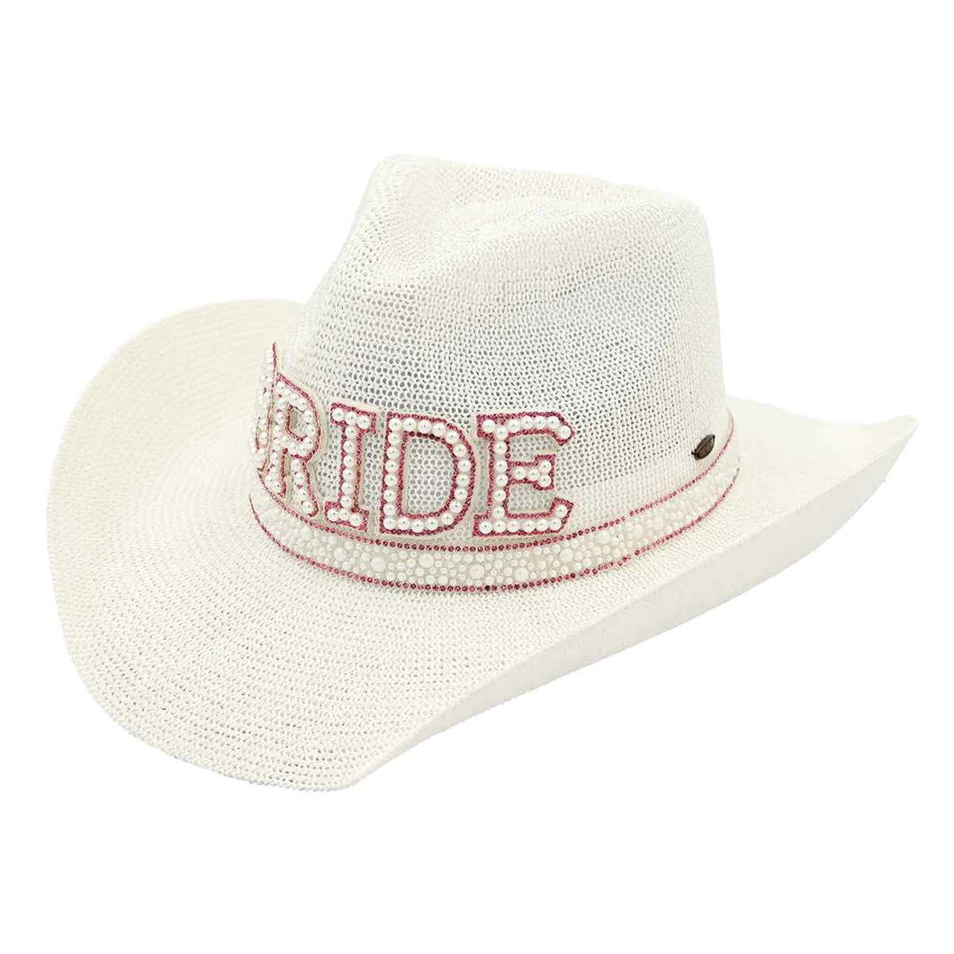 Bride Cowboy Hat *FINAL SALE*