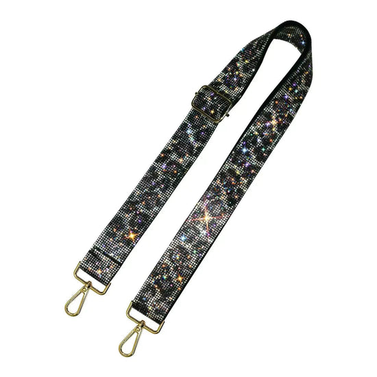 Sparkling Rhinestone Guitar Strap