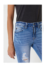 Load image into Gallery viewer, Kancan Nala Mid Rise Ankle Skinny Jeans
