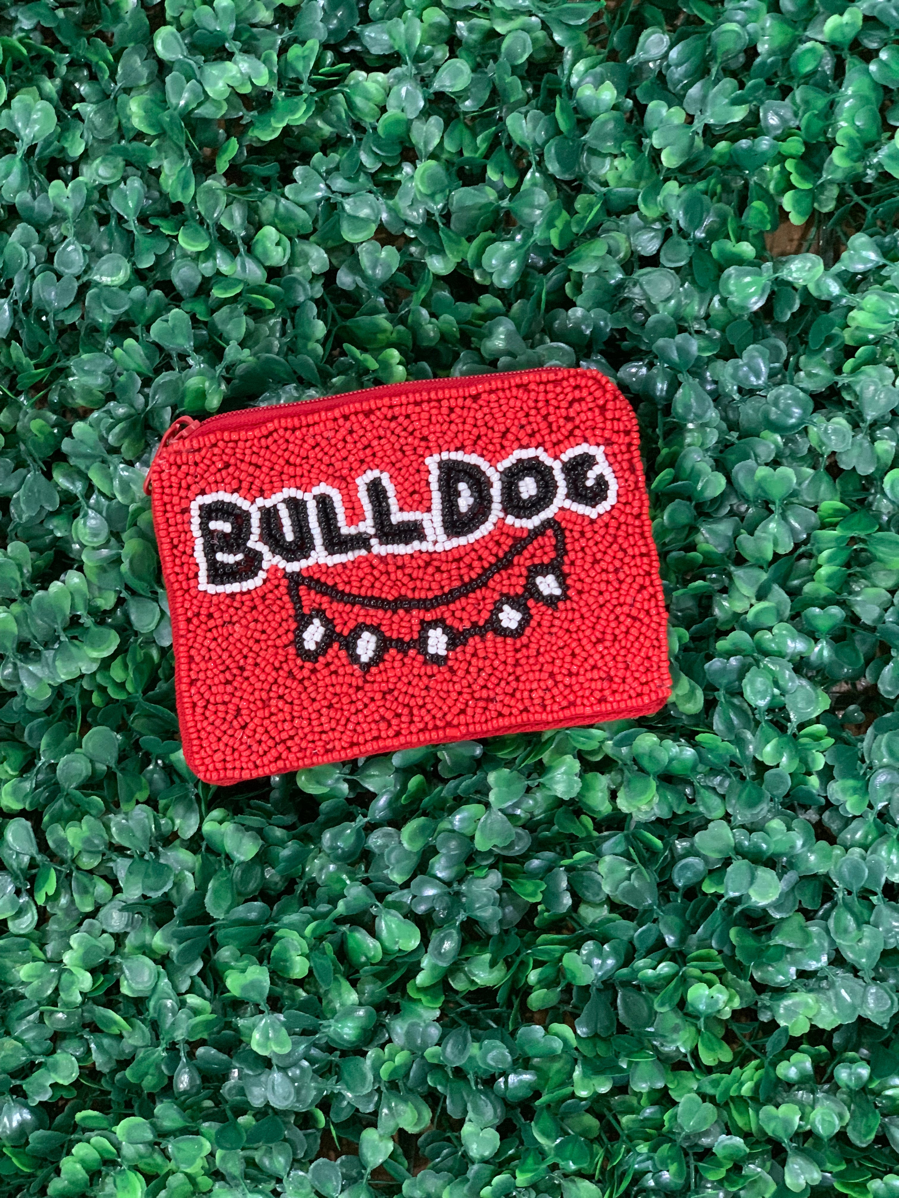 Gameday Seed Bead Coin Purse