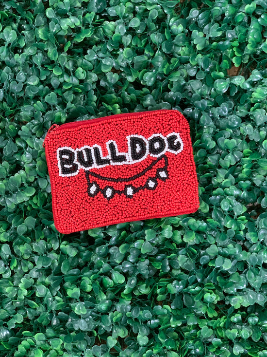 Gameday Seed Bead Coin Purse