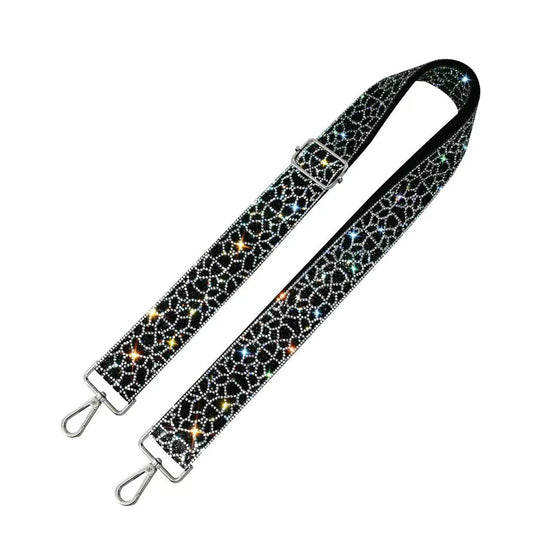 Sparkling Rhinestone Guitar Strap