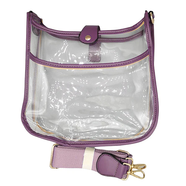 Game Day Clear Crossbody Handbag