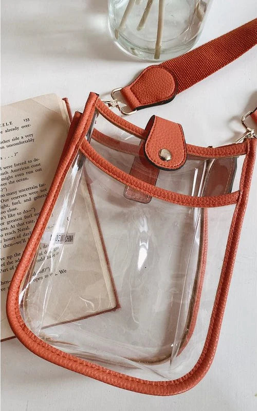 Game Day Mini Clear Crossbody Handbag