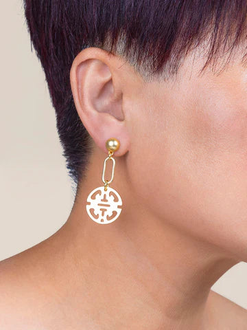 Traveling Pendant Earrings *FINAL SALE*