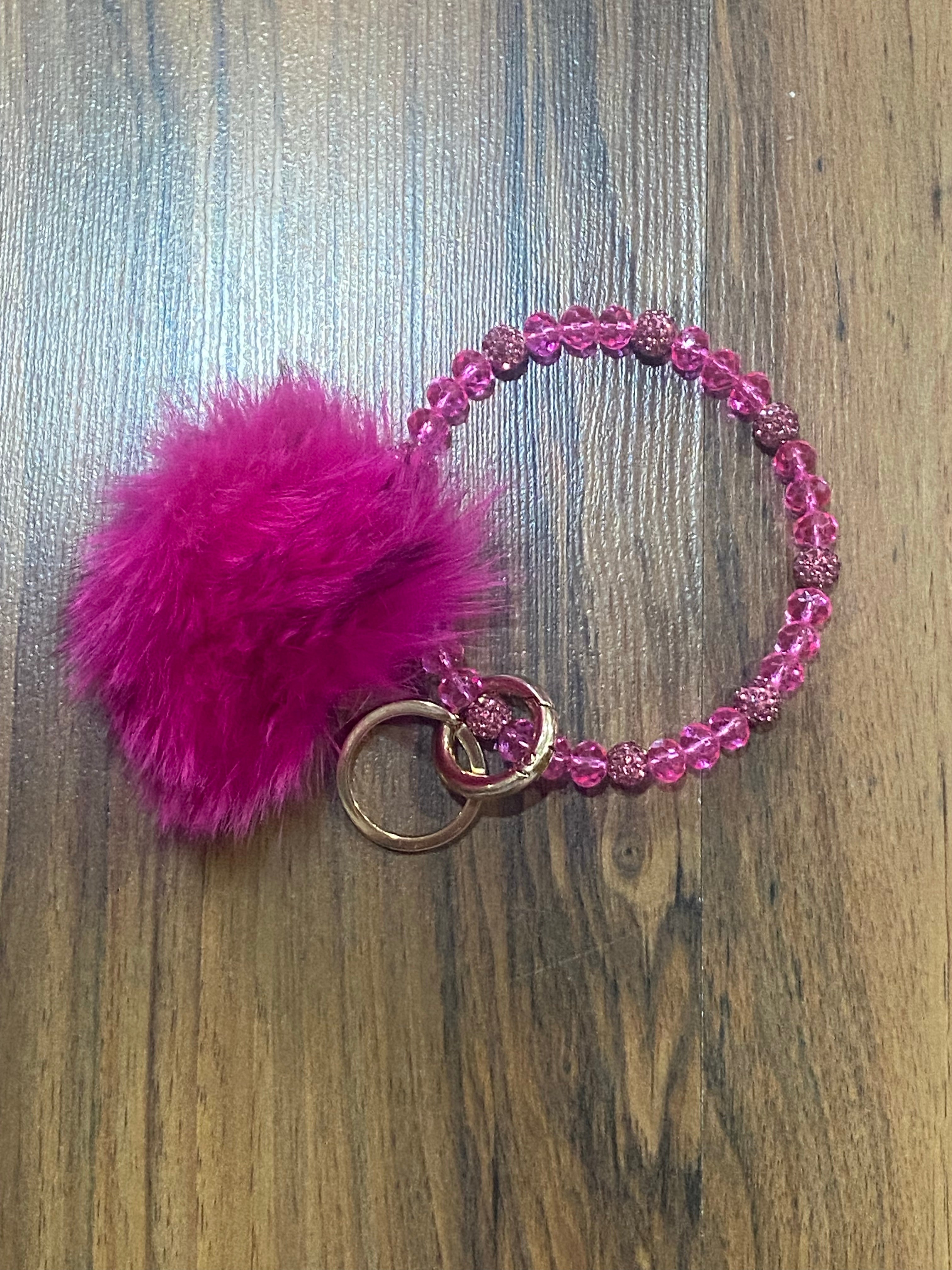 Pom Pom Key Chain