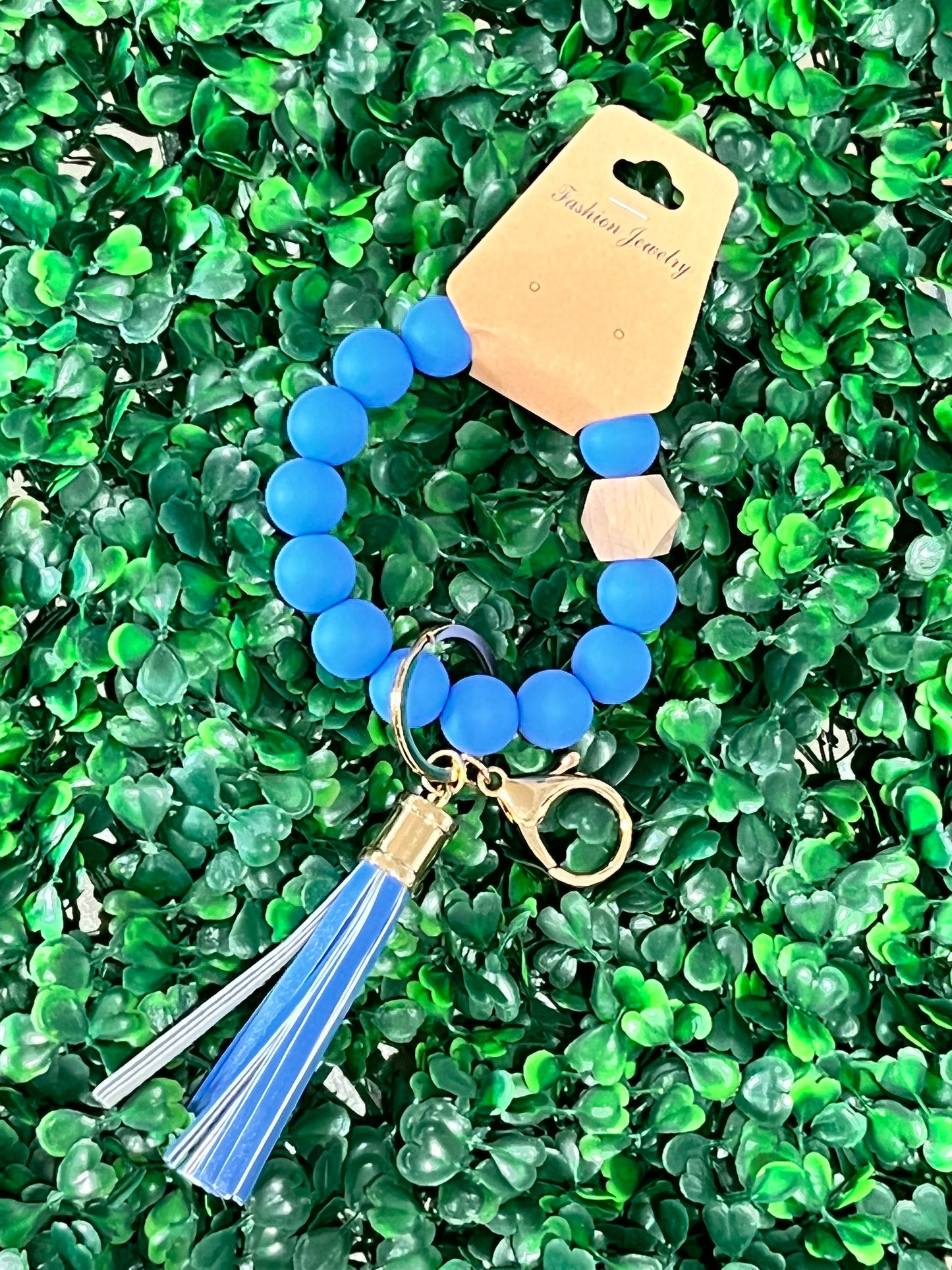 Silicone Beaded Key Rings