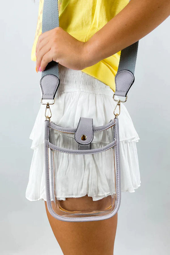 Game Day Mini Clear Crossbody Handbag