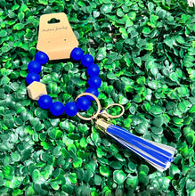 Load image into Gallery viewer, Rubber bead key chain
