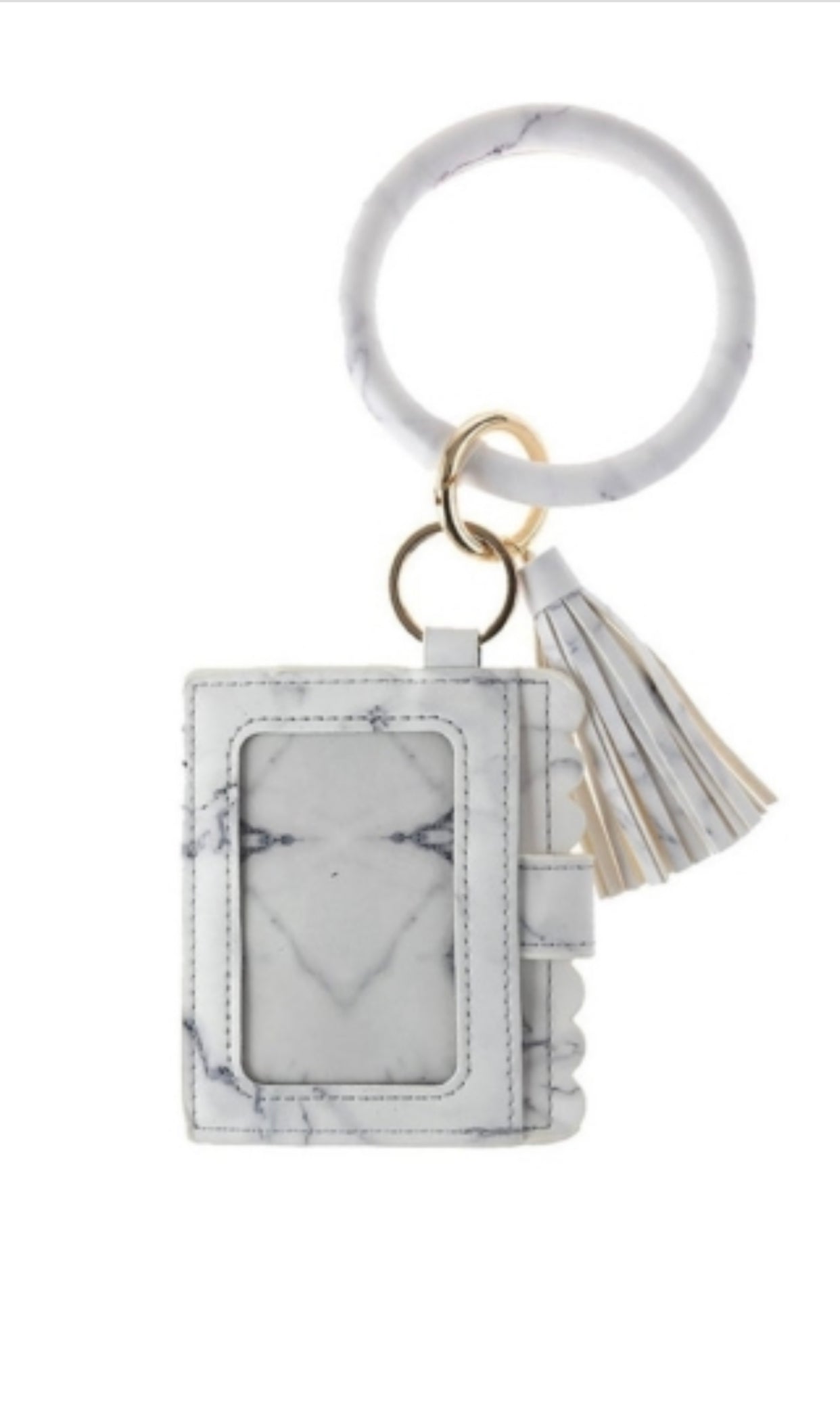 Mini fancy card holder/keychain
