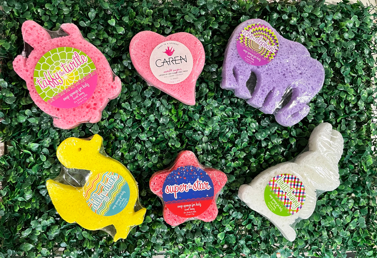Bath Time Fun Sponges