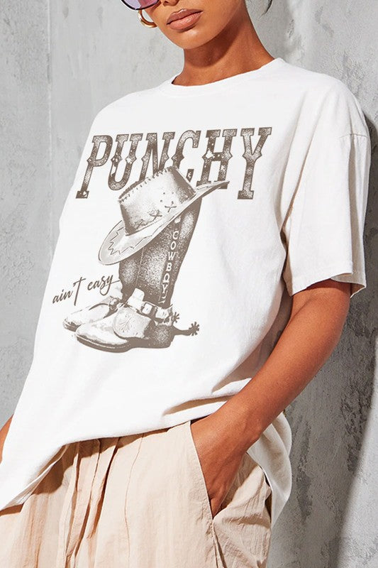 Punchy Cowboy Boots Tee