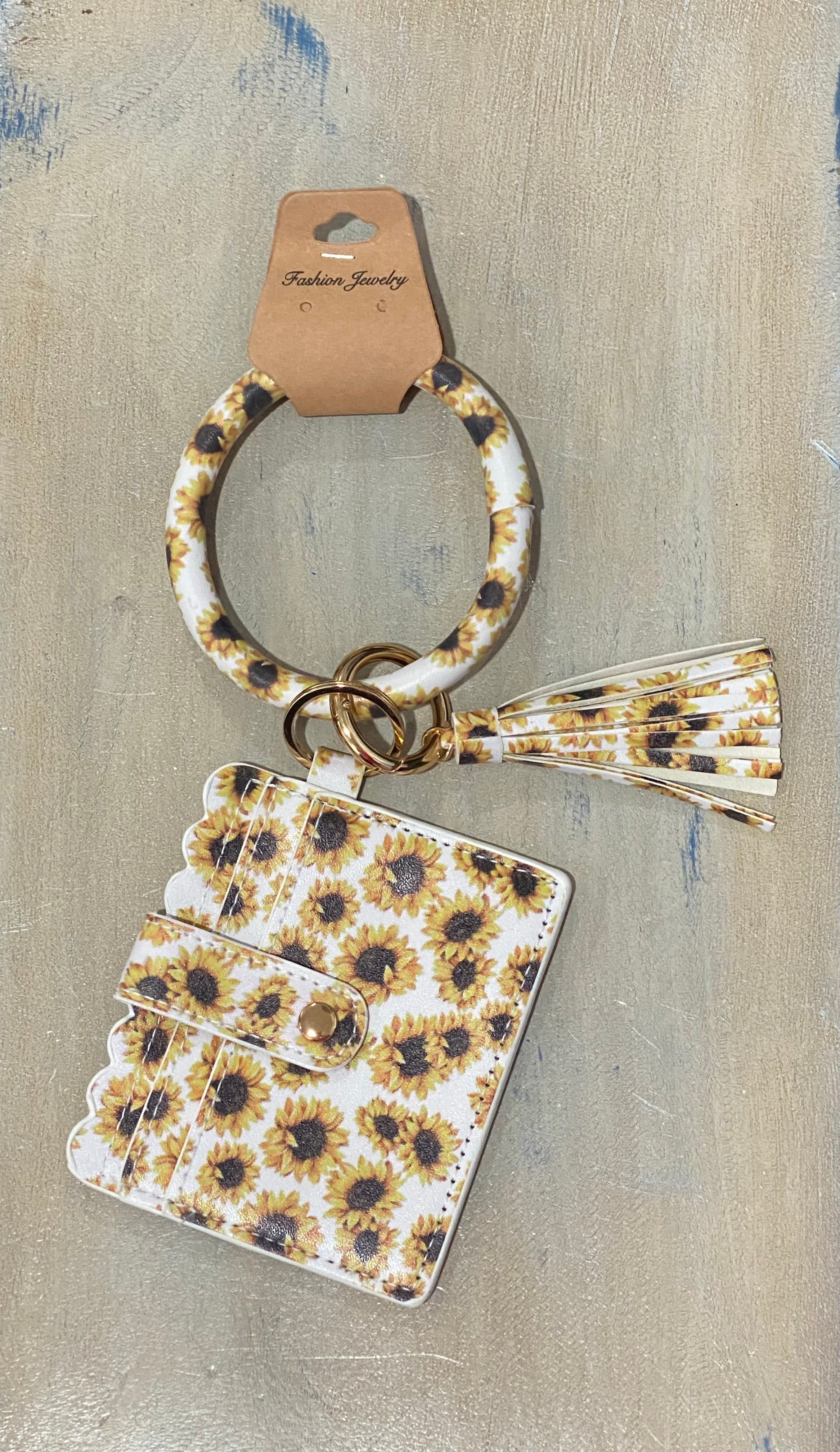 Mini fancy card holder/keychain
