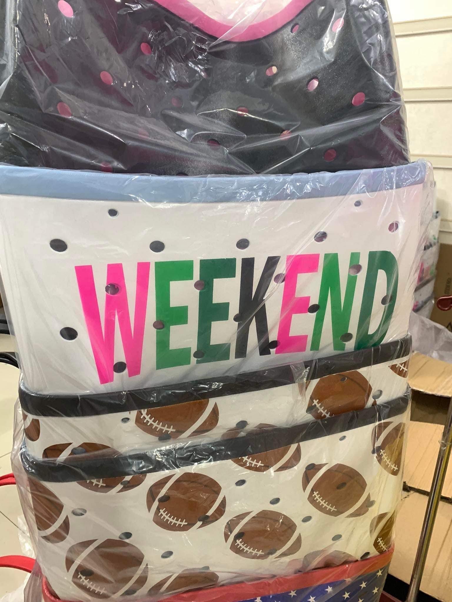Tote Me Round Bags