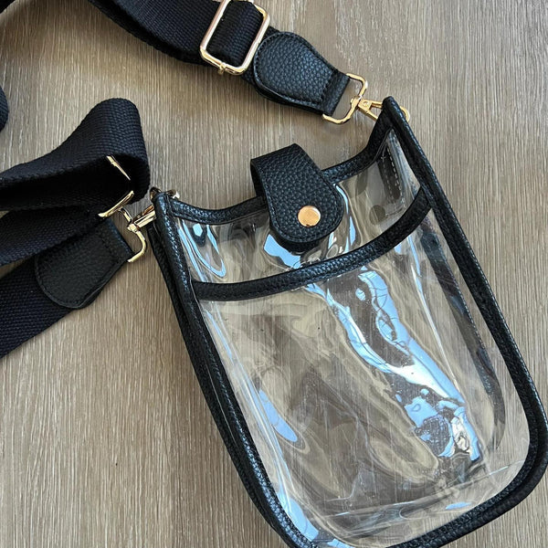 Game Day Mini Clear Crossbody Handbag