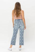 Load image into Gallery viewer, Judy Blue High Waist Star Cropped Straight
