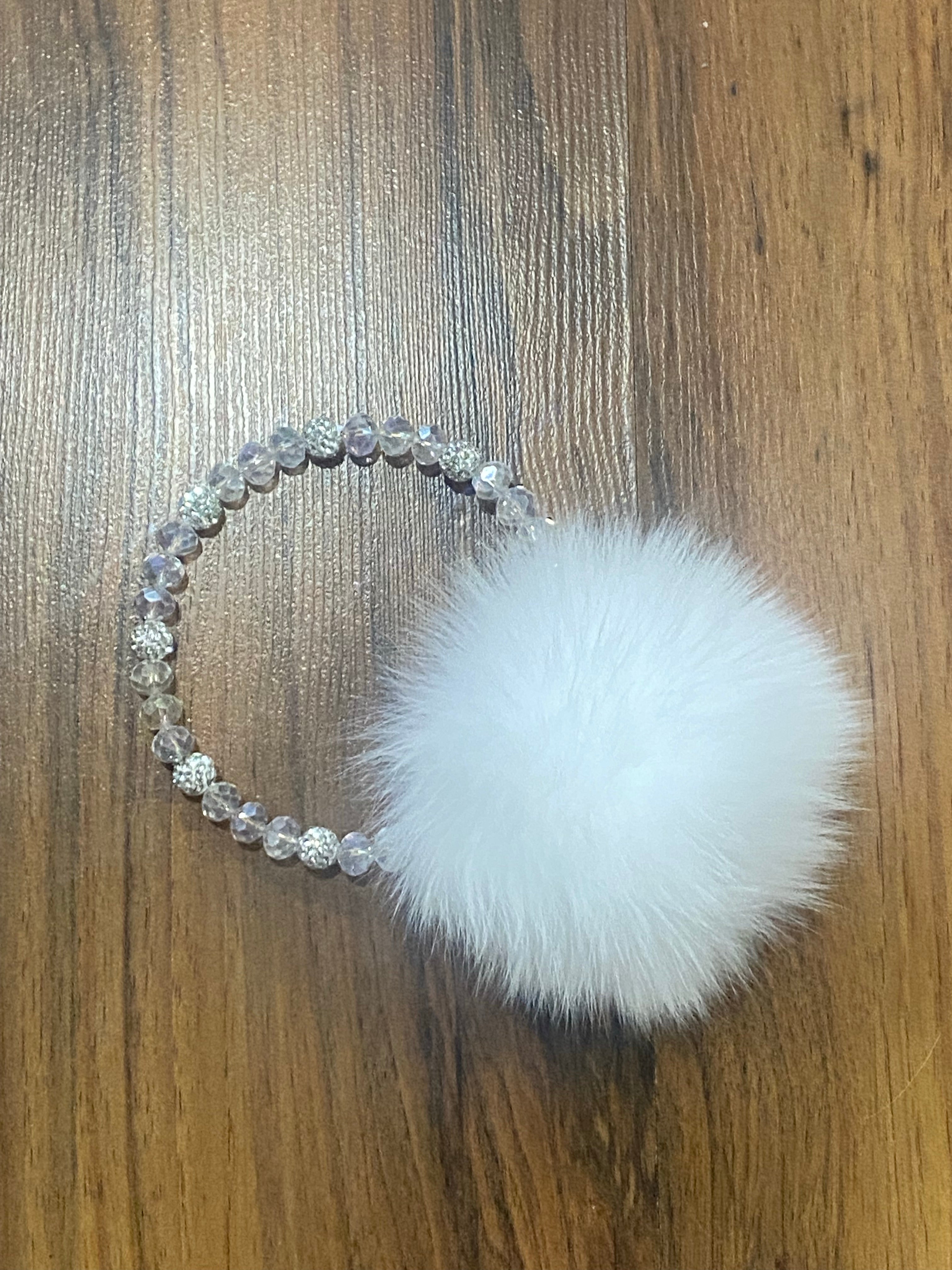 Pom Pom Key Chain