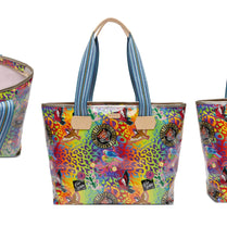 Load image into Gallery viewer, Consuela Zipper Tote
