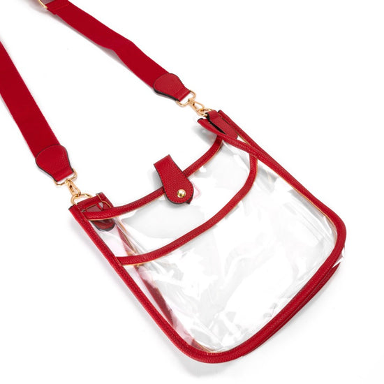 Game Day Clear Crossbody Handbag