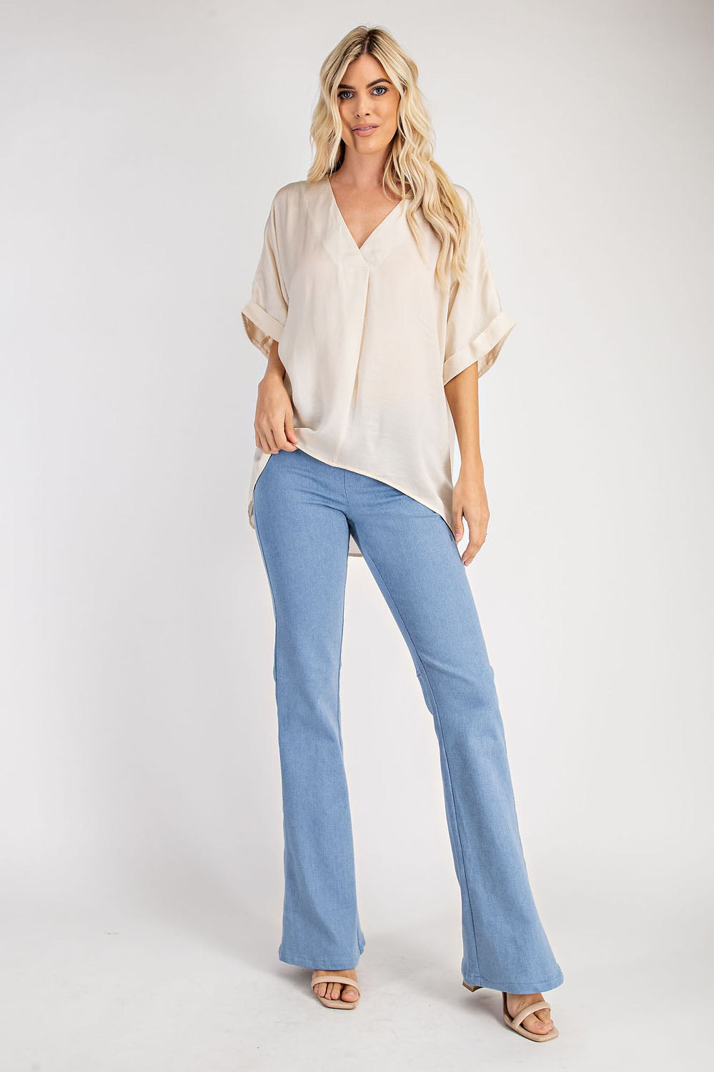 V-Neck High-Low Top *FINAL SALE*
