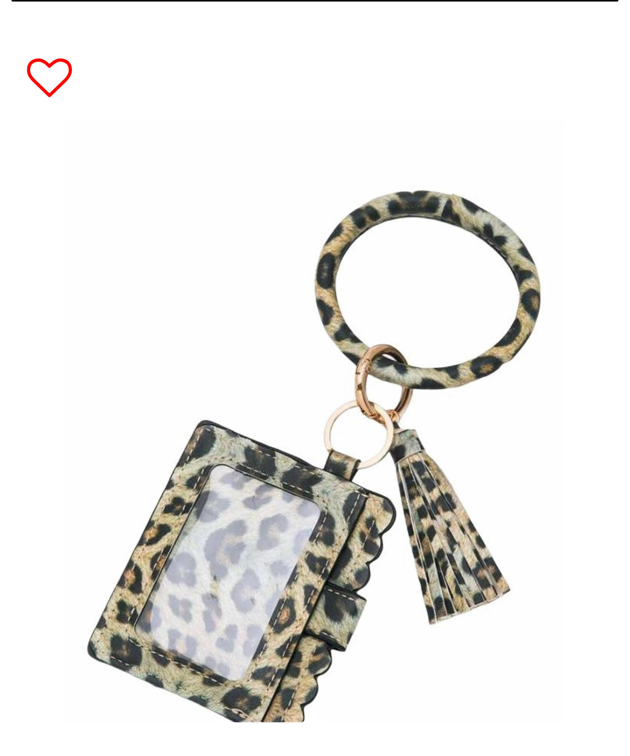 Mini fancy card holder/keychain